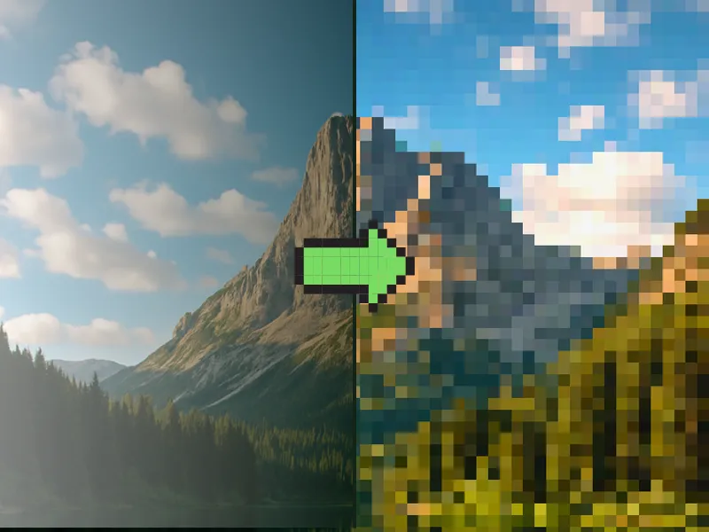 Esempio di pixel art